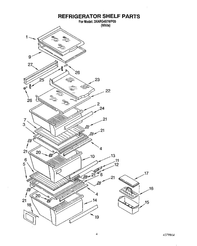 Diagram for 3XARG497WP00