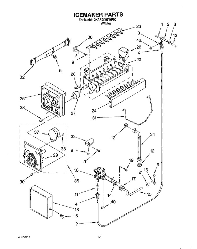 Diagram for 3XARG497WP00