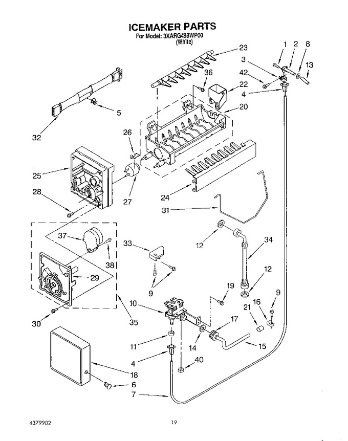 Diagram for 3XARG498WP00