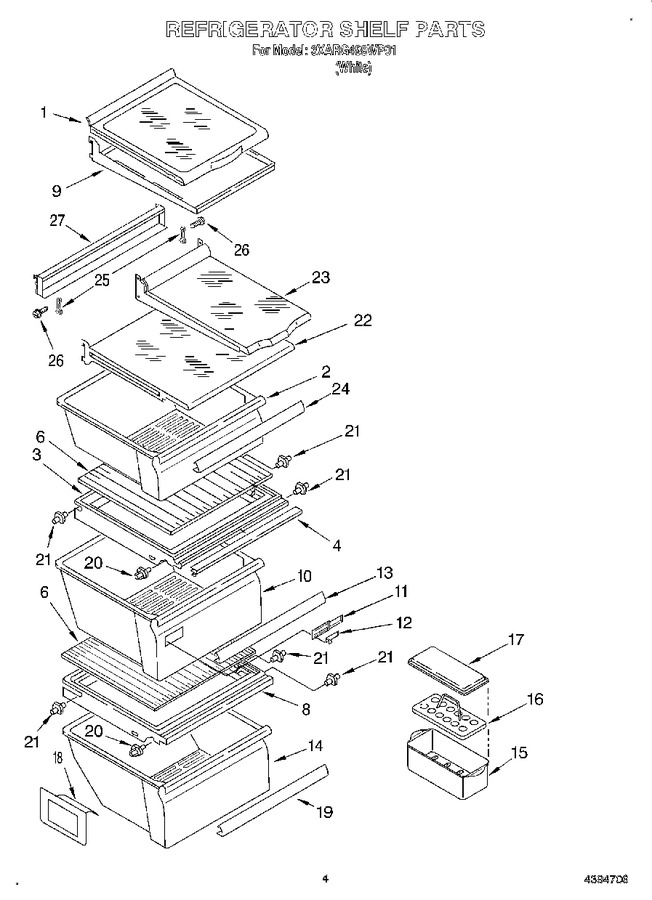 Diagram for 3XARG498WP01