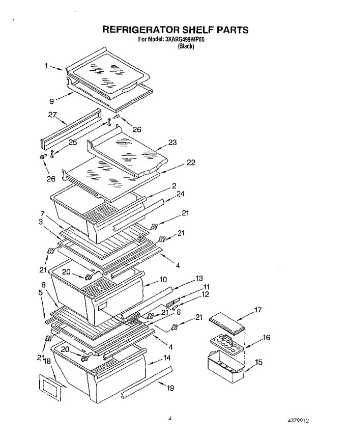 Diagram for 3XARG499WP00
