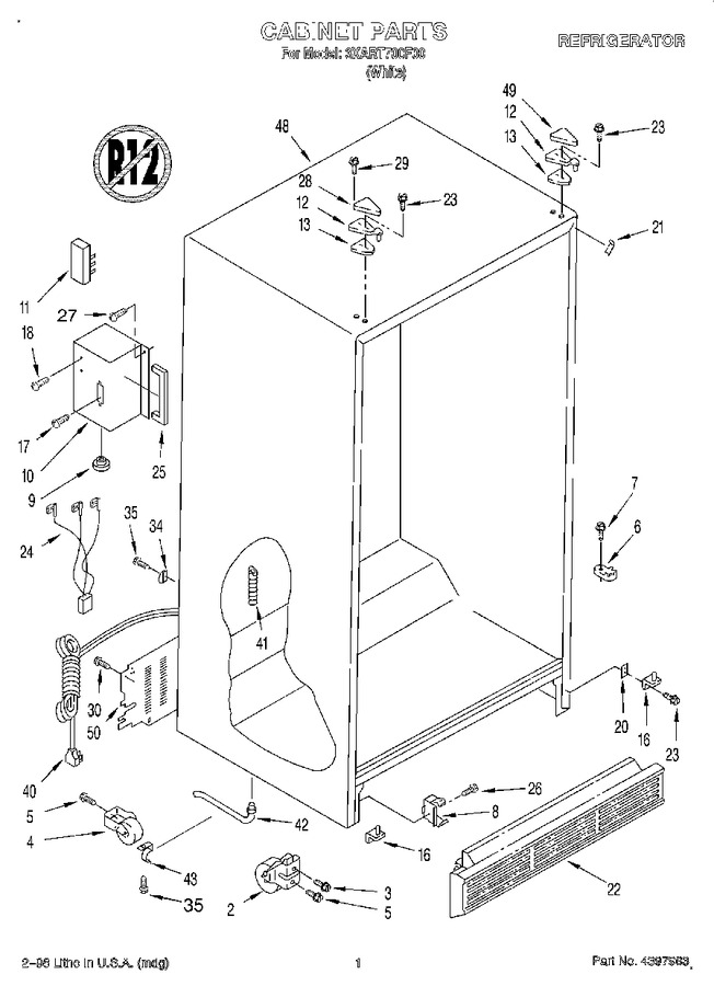 Diagram for 3XART700F00