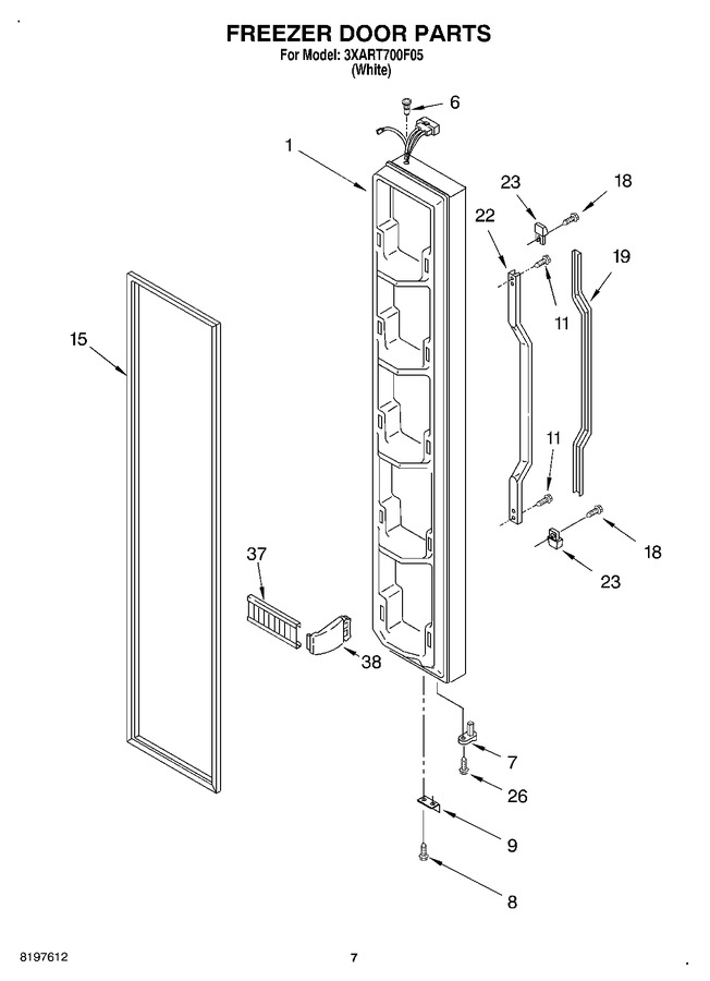Diagram for 3XART700F05