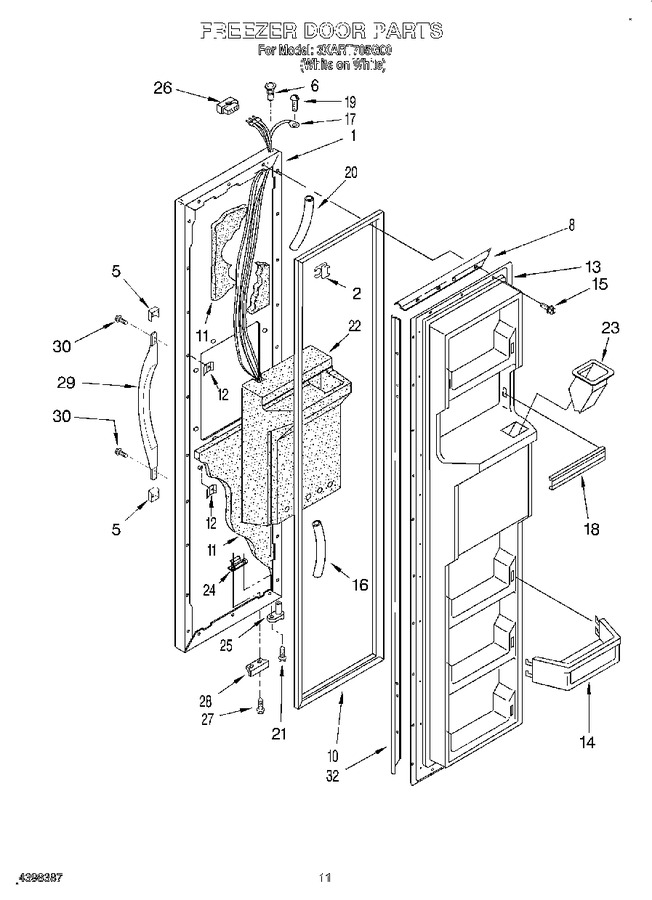 Diagram for 3XART705G00