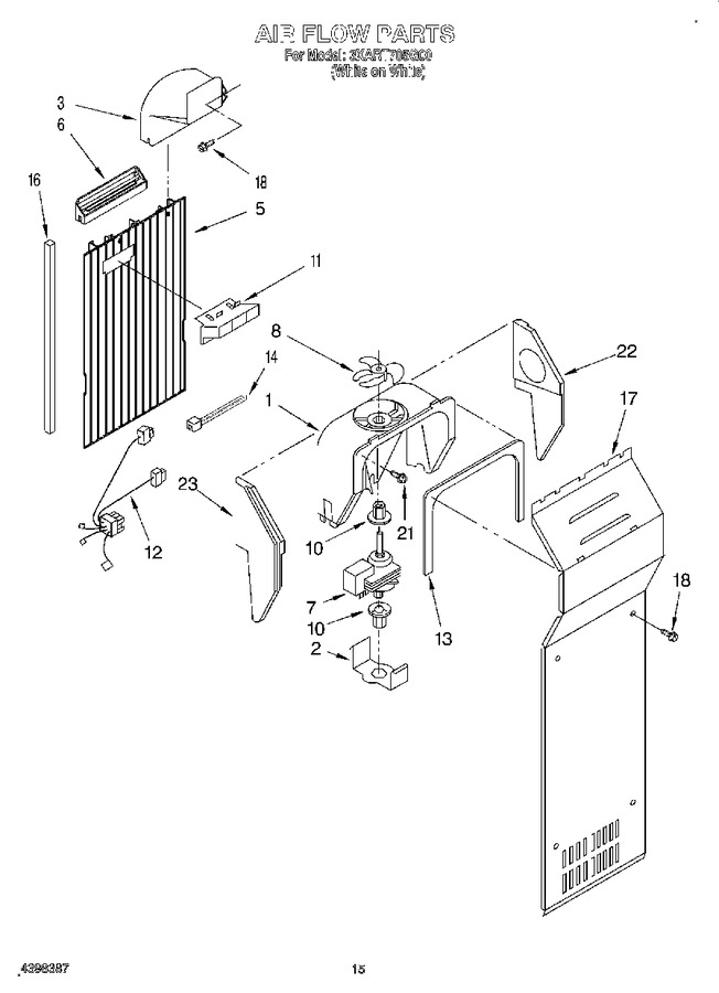 Diagram for 3XART705G00