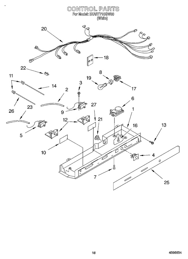 Diagram for 3XART710GW00
