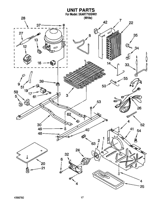 Diagram for 3XART710GW01