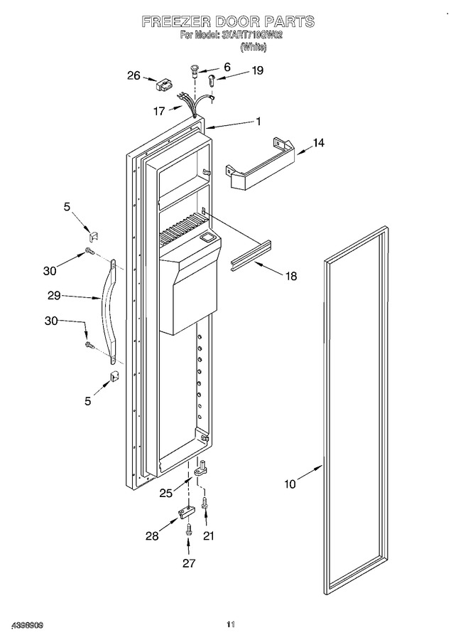 Diagram for 3XART710GW02