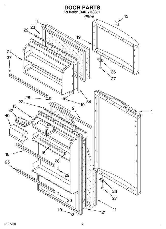 Diagram for 3XART716GG01
