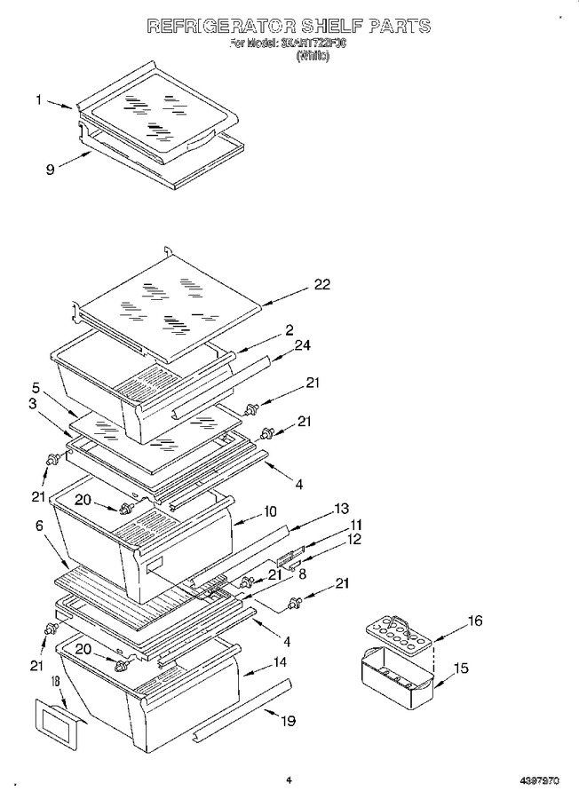 Diagram for 3XART722F00