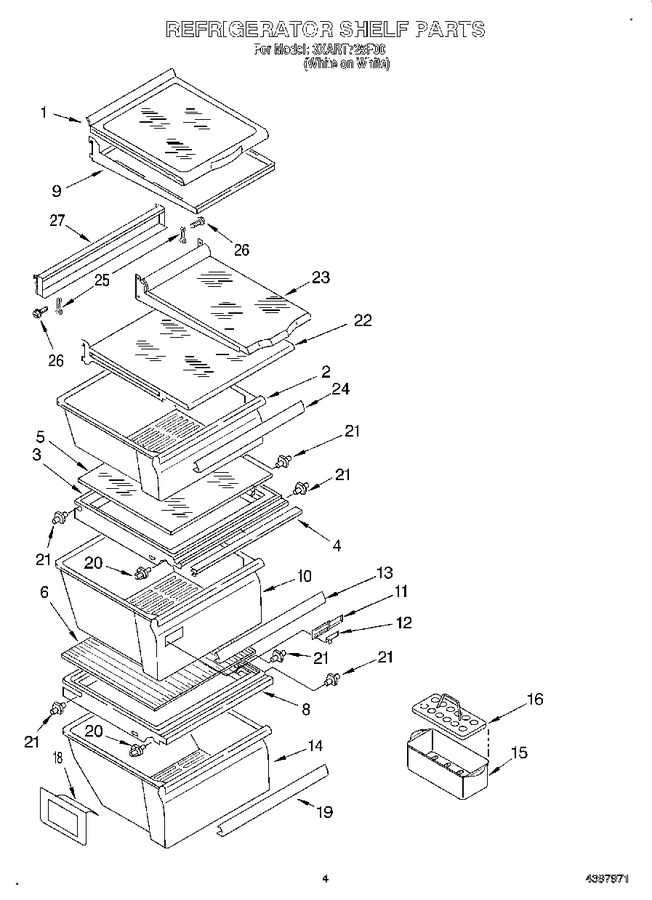 Diagram for 3XART725F00