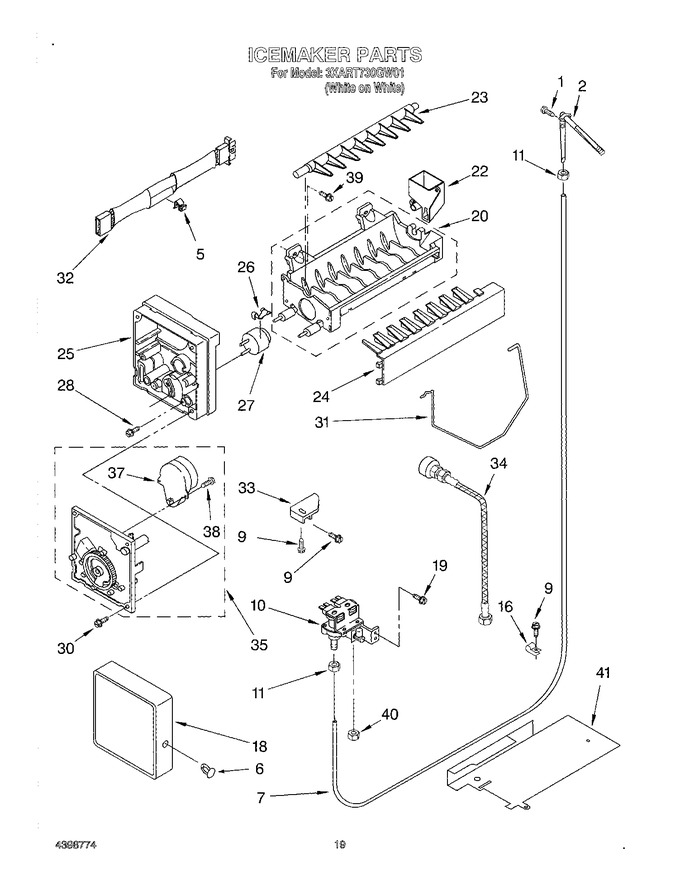 Diagram for 3XART730GW01
