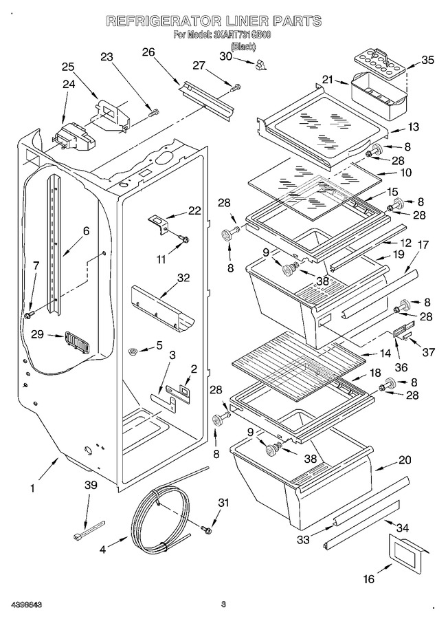 Diagram for 3XART731GB00