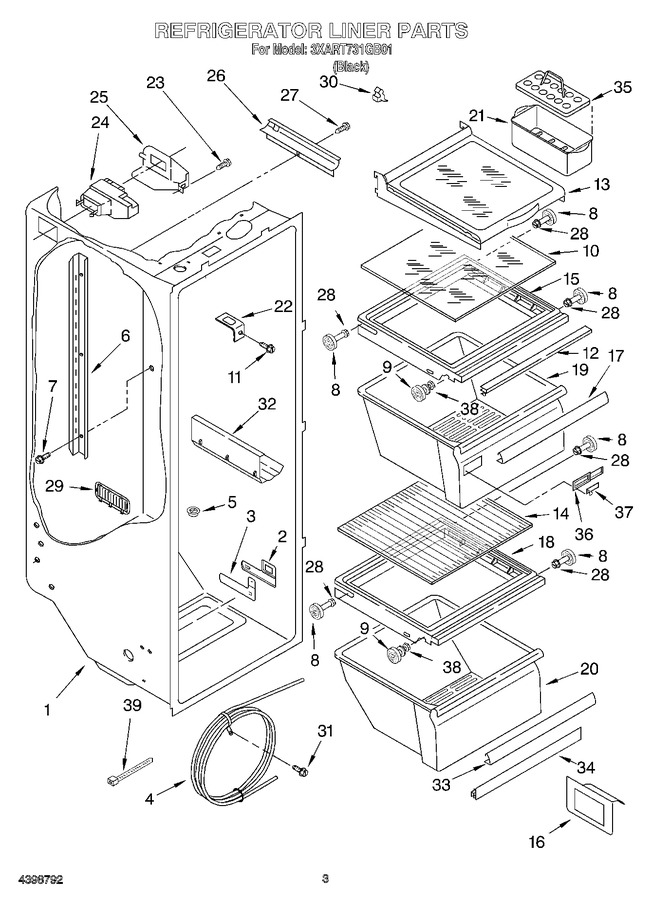 Diagram for 3XART731GB01