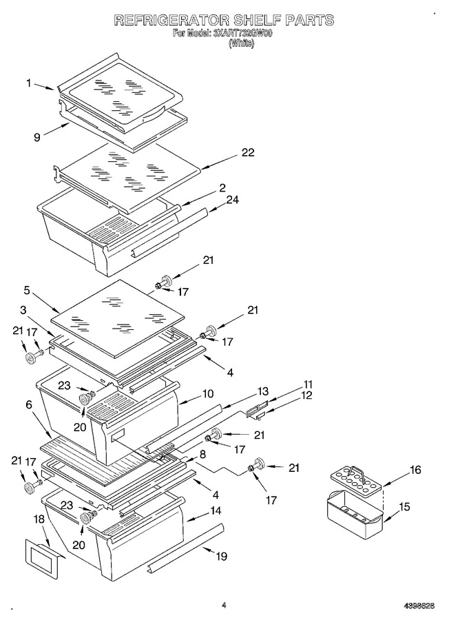 Diagram for 3XART732GW00