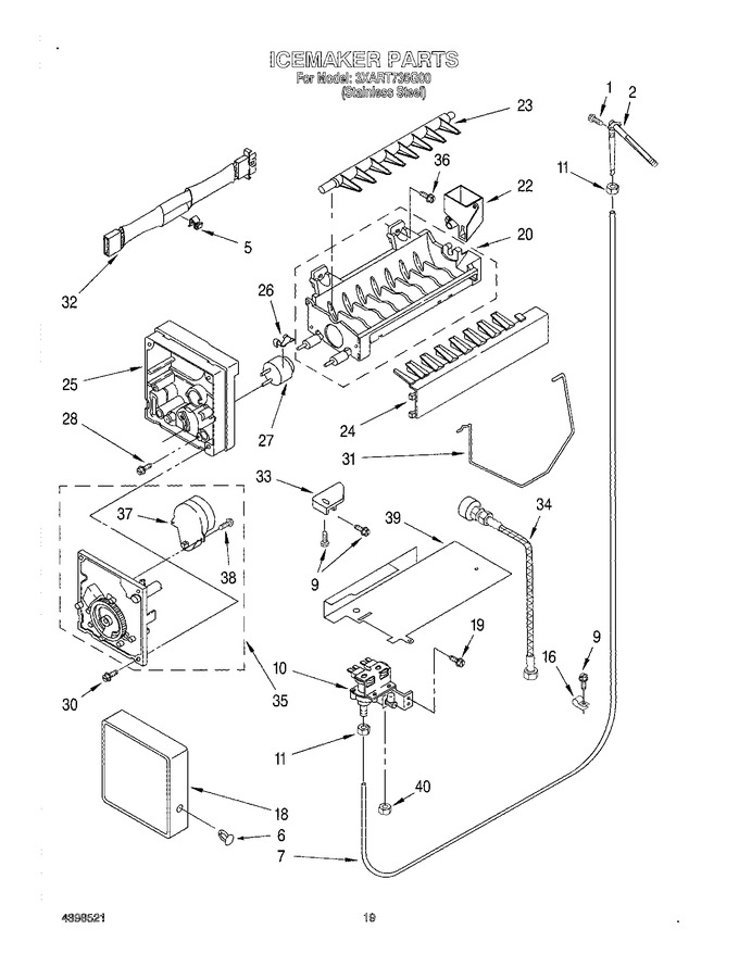 Diagram for 3XART735G00