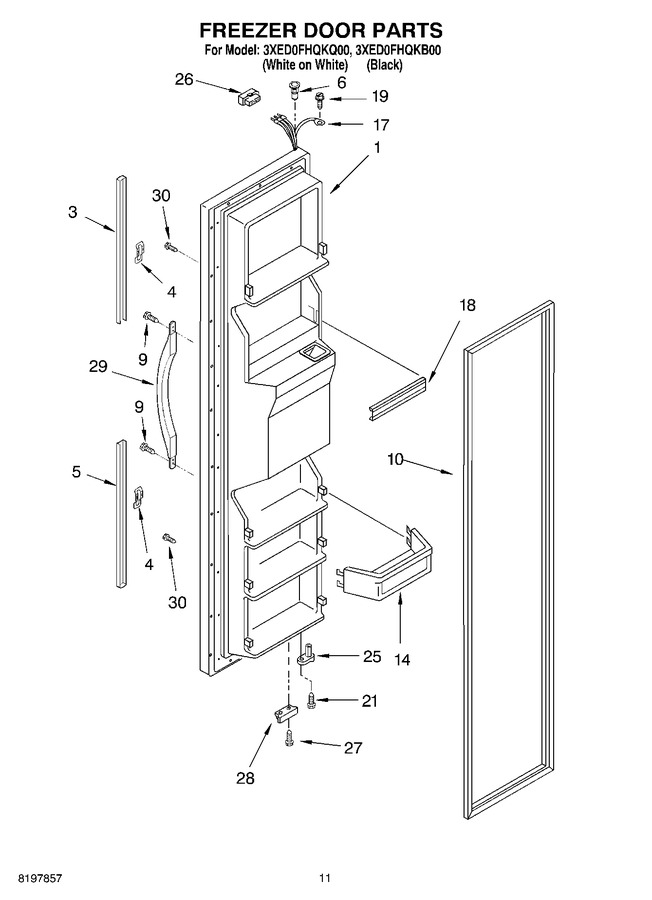 Diagram for 3XED0FHQKB00