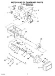 Diagram for 05 - Motor And Ice Container