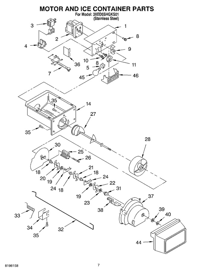 Diagram for 3XED5SHGKS01