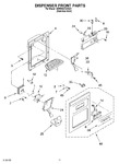 Diagram for 08 - Dispenser Front