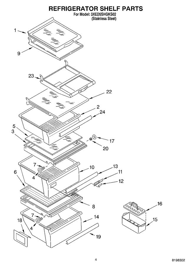 Diagram for 3XED5SHGKS02
