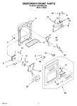 Diagram for 08 - Dispenser Front