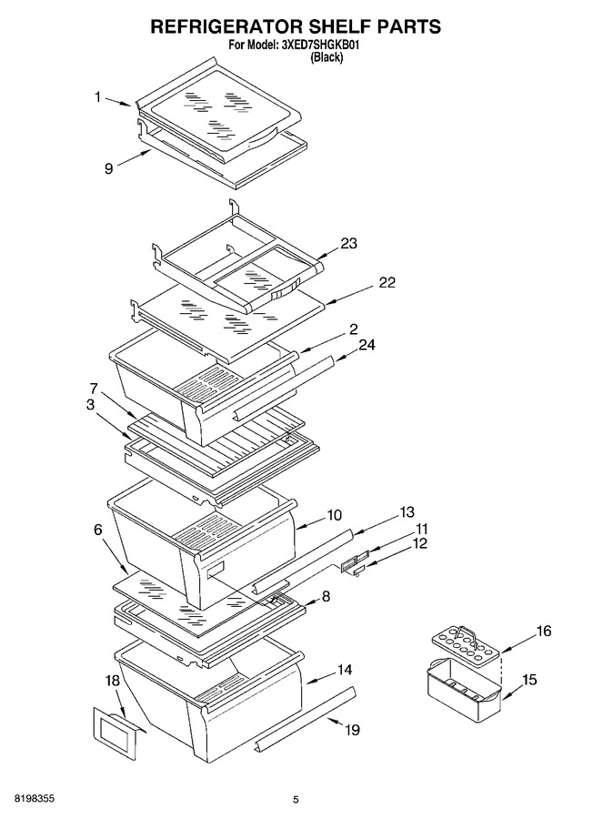 Diagram for 3XED7SHGKB01
