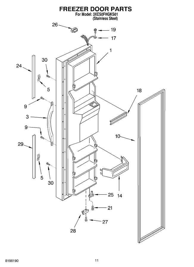 Diagram for 3XES0FHGKS01