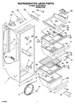 Diagram for 02 - Refrigerator Liner Parts