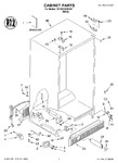 Diagram for 01 - Cabinet Parts