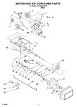 Diagram for 05 - Motor And Ice Container Parts