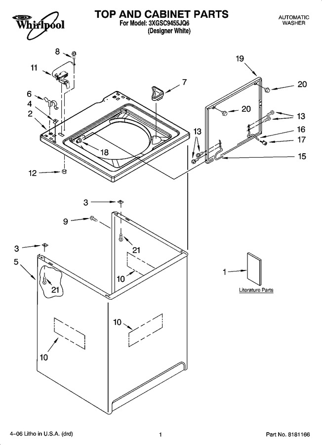 Diagram for 3XGSC9455JQ6