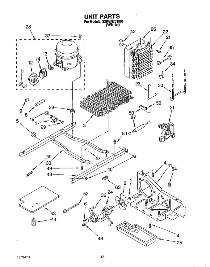 Diagram for 3XKGN701001