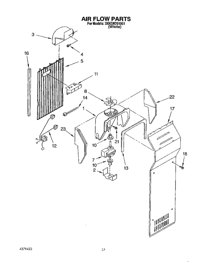 Diagram for 3XKGN701001