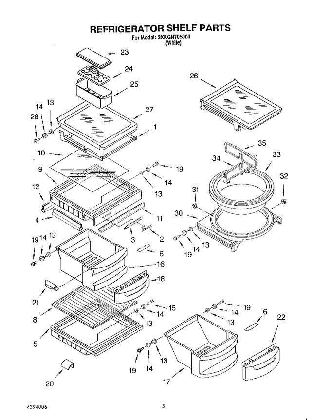 Diagram for 3XKGN705000