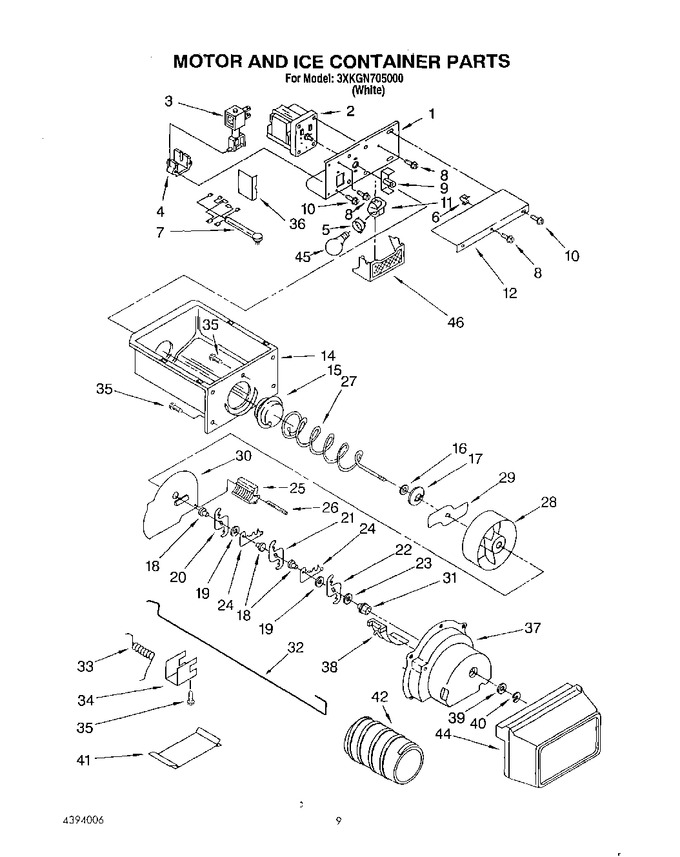 Diagram for 3XKGN705000
