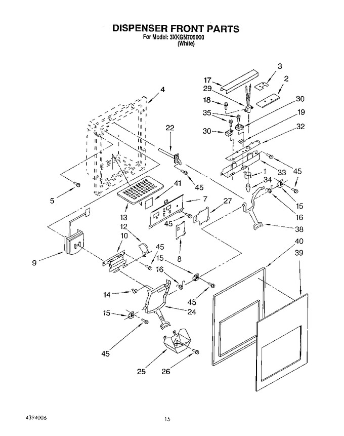 Diagram for 3XKGN705000