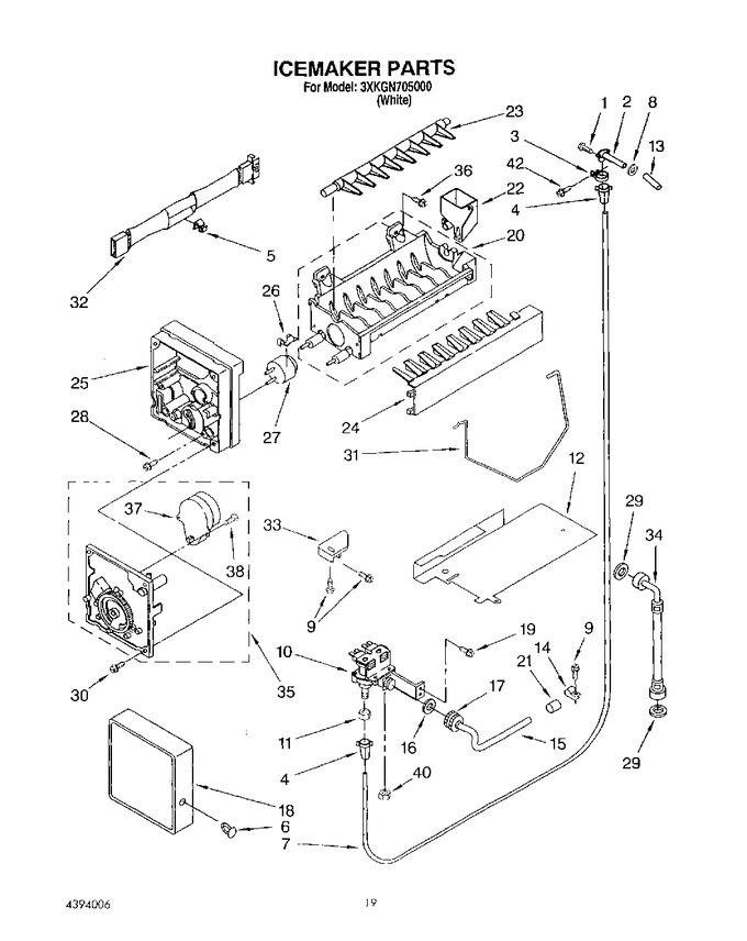 Diagram for 3XKGN705000