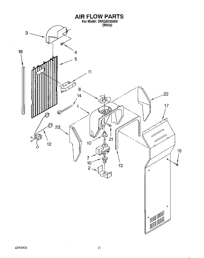 Diagram for 3XKGN705000