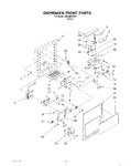 Diagram for 09 - Dispenser Front