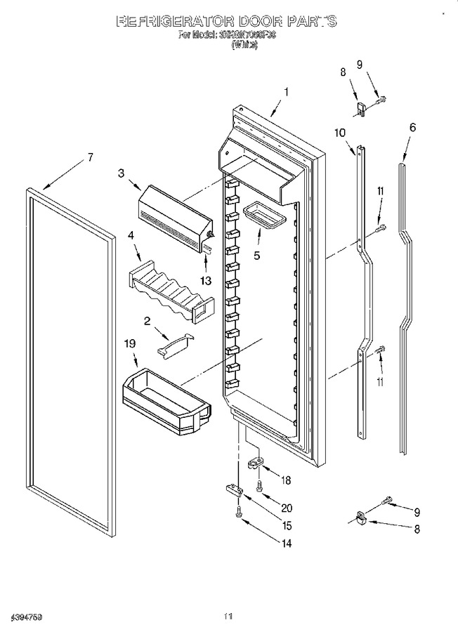 Diagram for 3XKGN7050F00