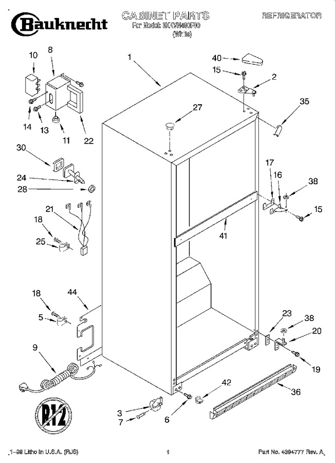 Diagram for 3XKVN490F00