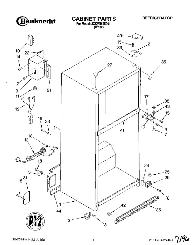 Diagram for 3XKVN515001