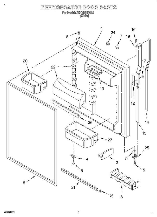 Diagram for 3XKVN515002