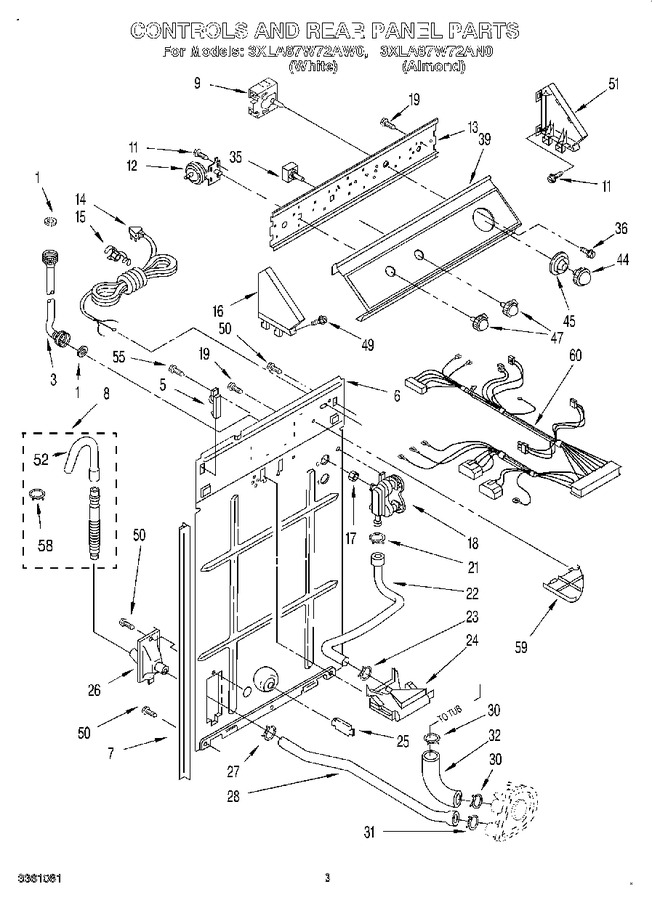 Diagram for 3XLA87W72AN0