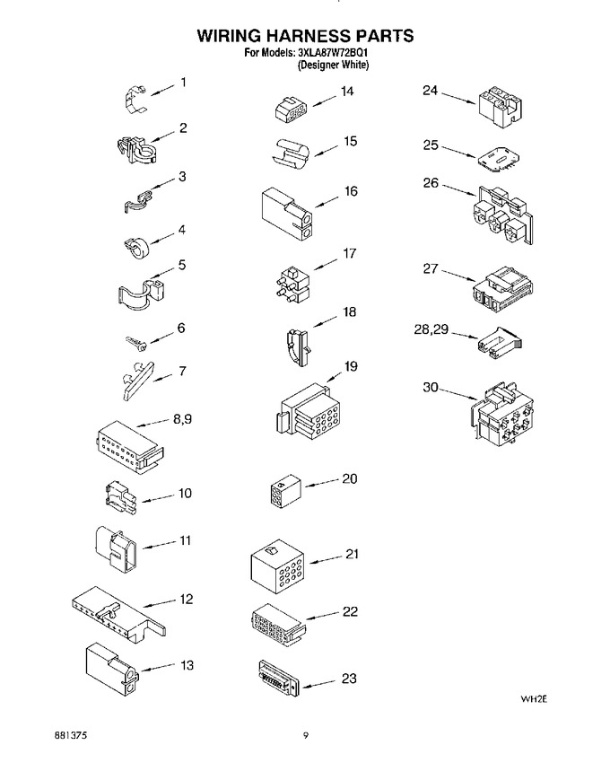 Diagram for 3XLA87W72BQ1