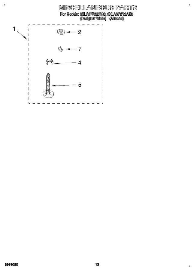 Diagram for 3XLA87W92AQ0