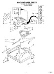 Diagram for 05 - Machine Base Parts
