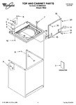 Diagram for 01 - Top And Cabinet Parts