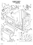 Diagram for 02 - Cabinet Parts